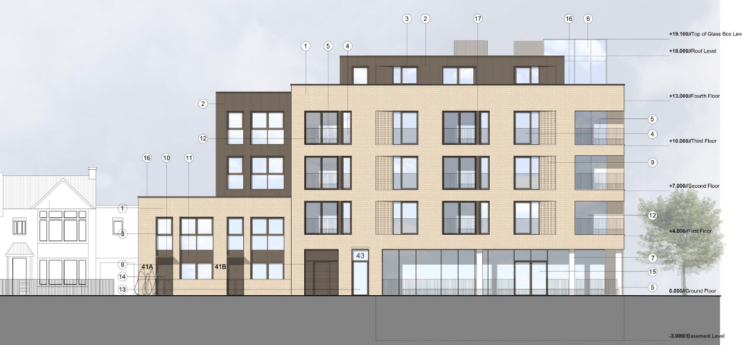 Planning approval for 41 - 45 Acre Lane